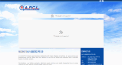 Desktop Screenshot of aplogistics.com.sg